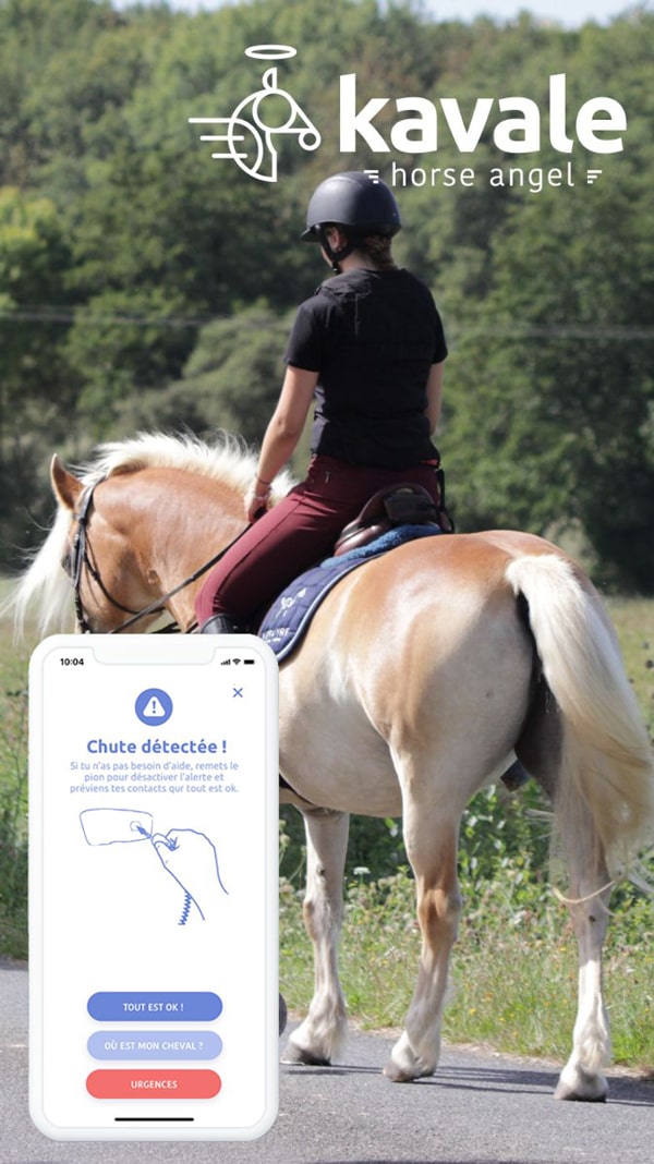 Détecteur de chute cavalier - Kavale
